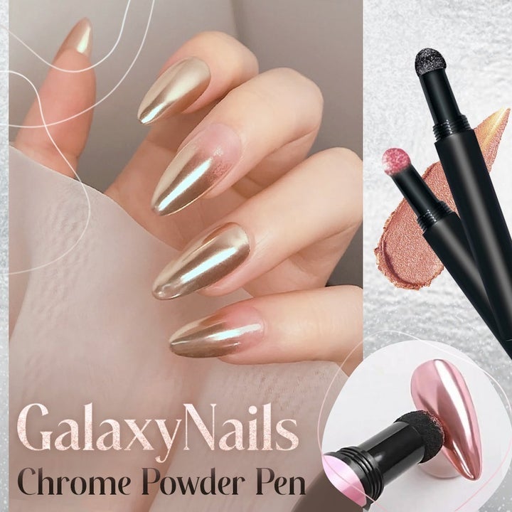 NebulaLuxe™ Chrome Powder Pen — Effortless Cosmic Shine That Keeps All Eyes on You