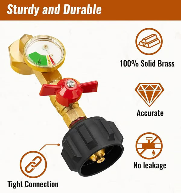 TorqueGuard™ Brass Adapter — Take Command of Your Fuel with Leak-Proof Speed and Safety Every Time