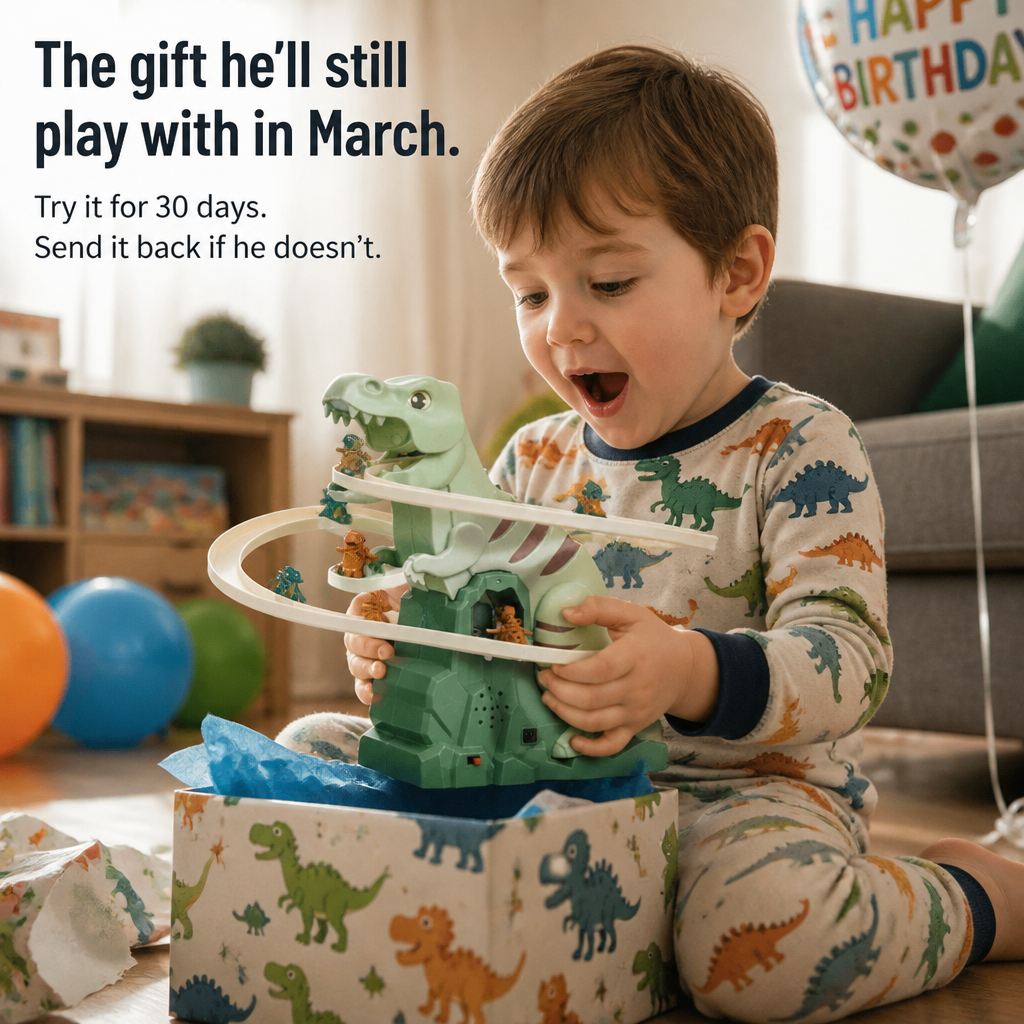 TerraRex™ — Keep Your Dino-Loving Toddler Fixed In One Place For Hours
