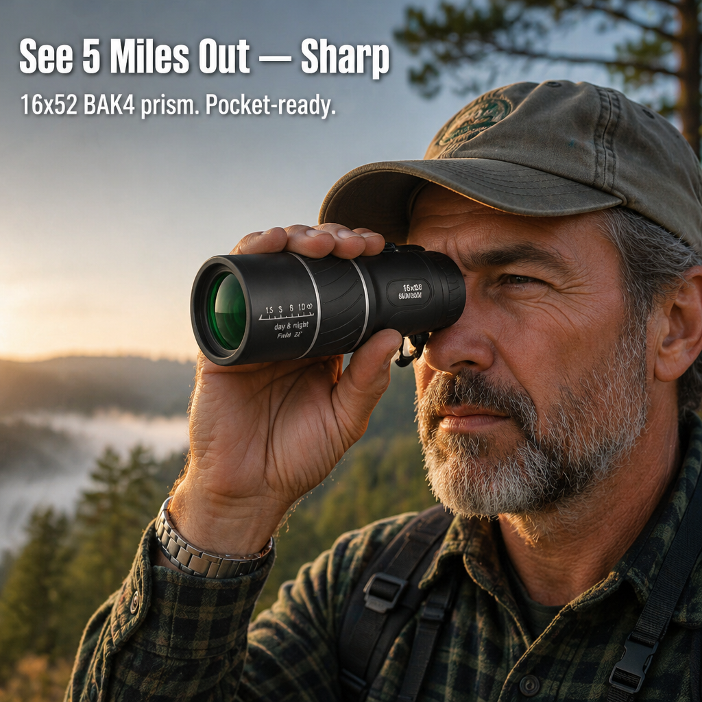 VantaScope™ — See Birds, Wildlife & Stage Action Crisp From 5 Miles Away
