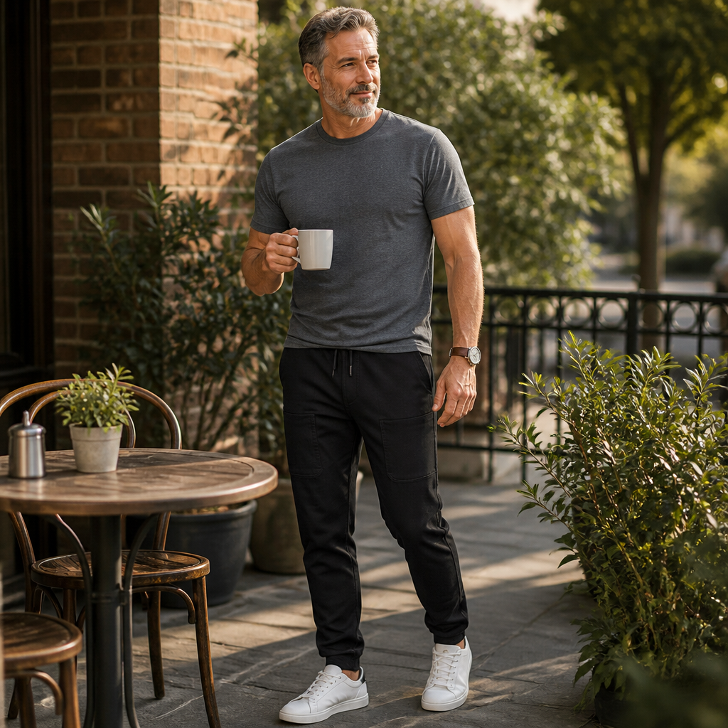 CasualFlex™ – Stretchy Cargo Pants with Drawcord Waist for Effortless Wear