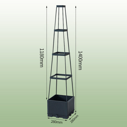 SkyRise Stand™ — Transform Cramped Spaces into Towering Gardens That Thrive Effortlessly