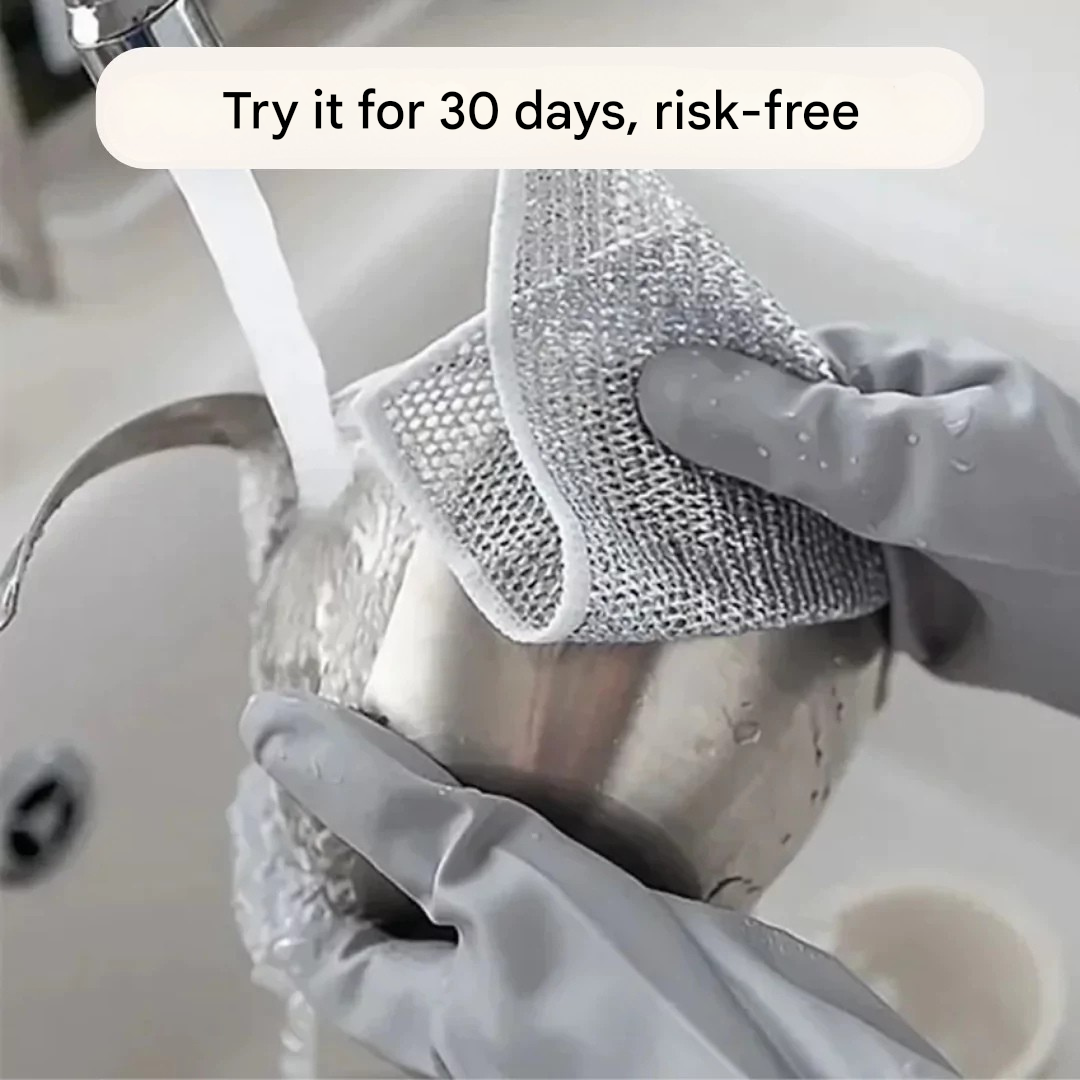 LumeMesh™ — Scratch-Free Shine That Makes Cleaning Feel Like Magic