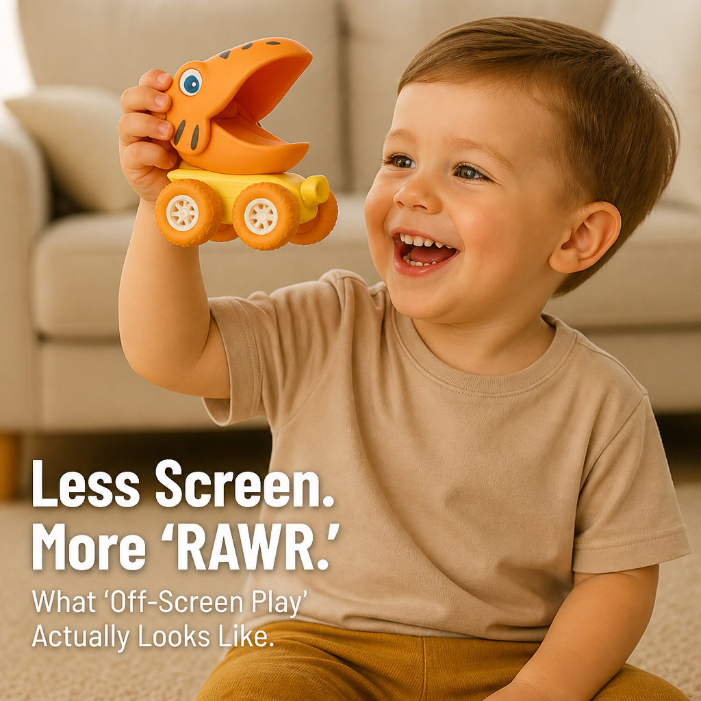 ThunderRex™ — Race, Roar, and Push with Rugged No-Battery Dino Trucks
