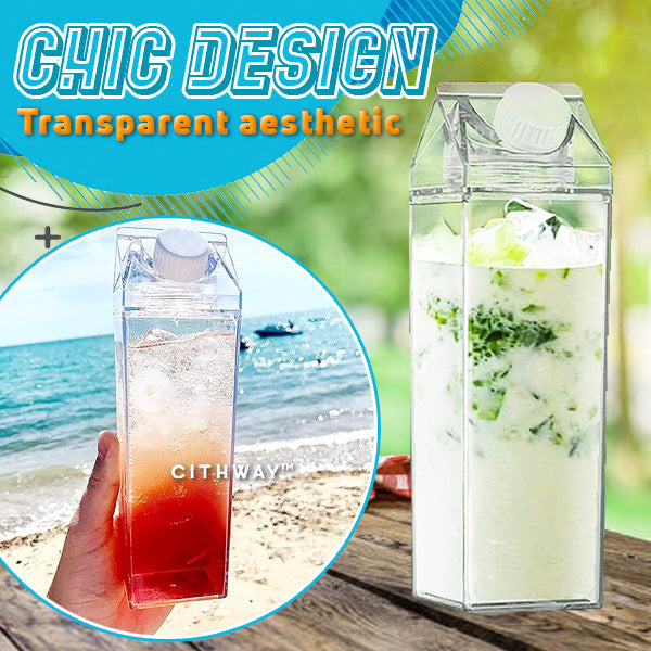 ST-milkbottle™ — Hydrate Boldly with Leak-Proof Confidence and Stylish Grip