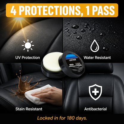 LustraHide™ — Restore Cracked, Dull Leather and Seal in Shine for 180 Days