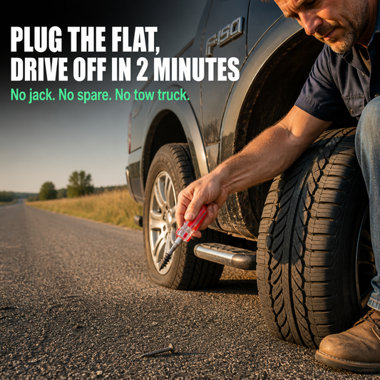 SlipMate™ — Insert Any Flat in 60 Seconds Without Tire Removal