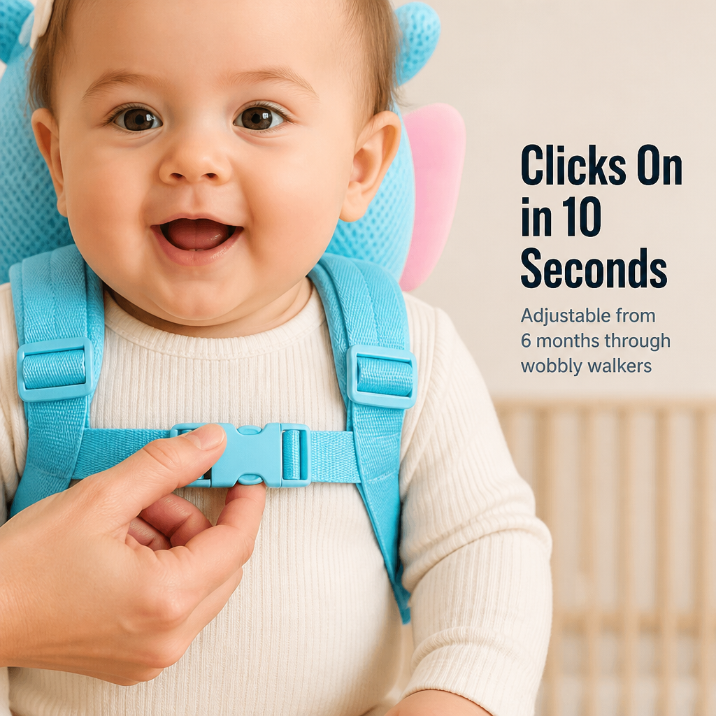 SnuggleSafe™ — Pad Every Backward Fall So Baby Steps Braver