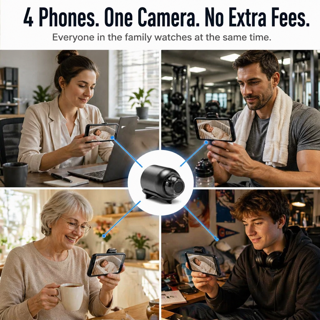 SecureSight™ — Monitor Your Home, Baby & Pets Live on Any Phone, Anywhere