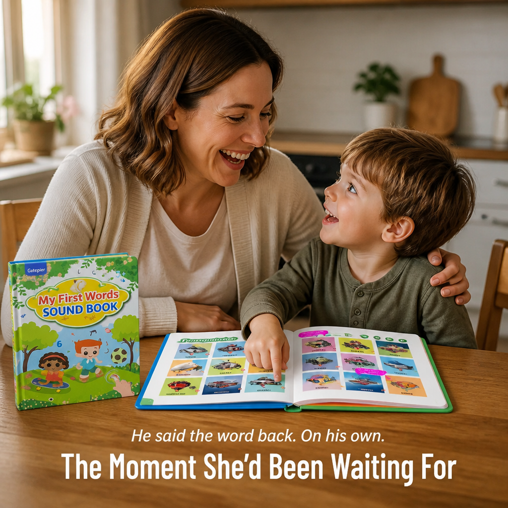 SparkSpeak™ — Have Your Toddler Speaking Real English Words Without Needing Another Tablet