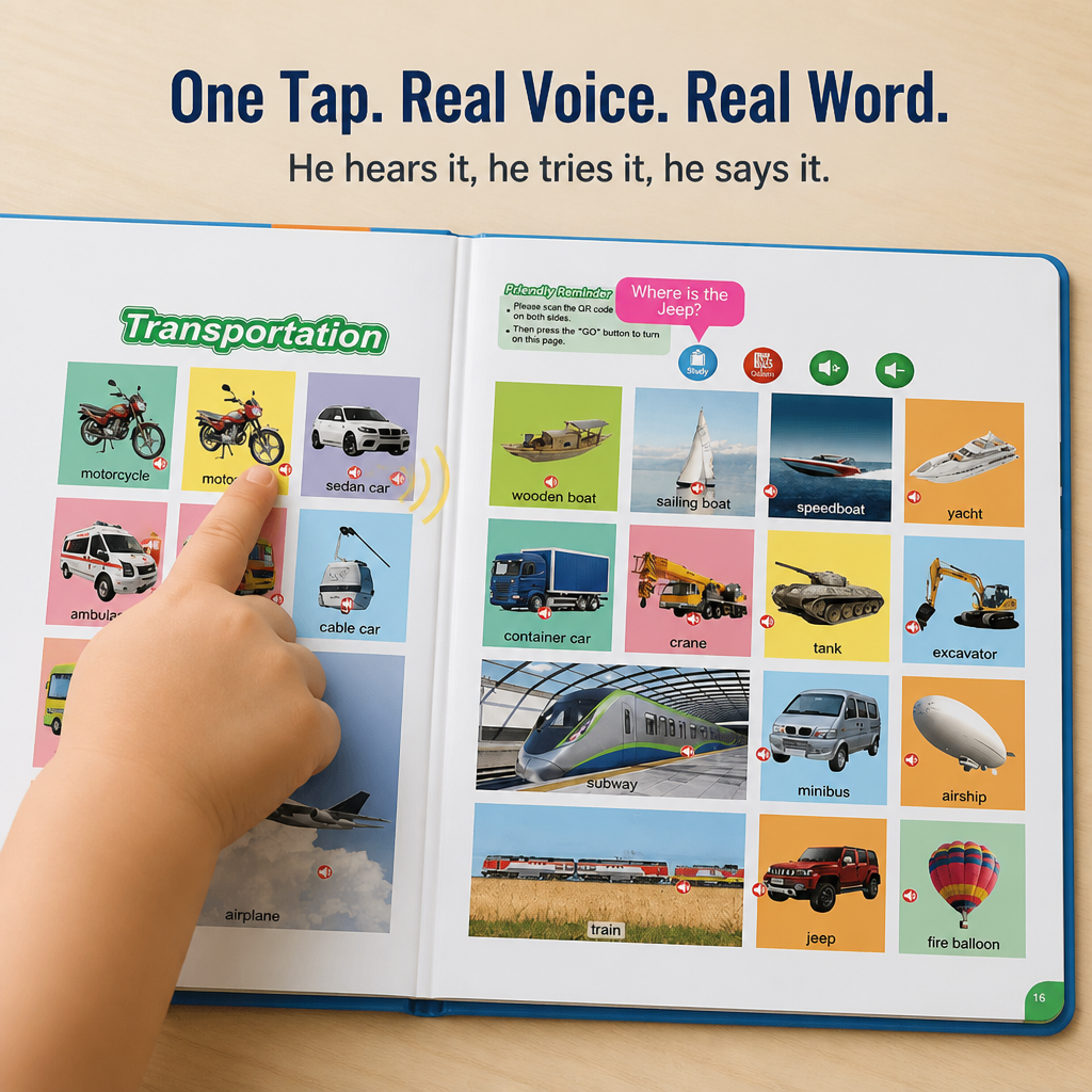 SparkSpeak™ — Have Your Toddler Speaking Real English Words Without Needing Another Tablet