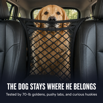 ShieldBarrier™ — Prevent Kids and Pets From Climbing Up Front While Driving