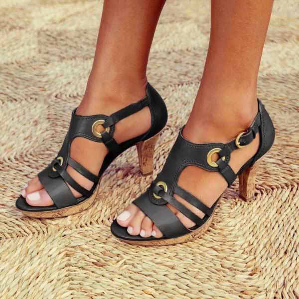 Velaria™ Heeled Sandals — Glide Through Your Day with All-Day Comfort and Effortless Elegance