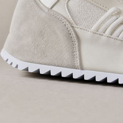 StridePro™ – Heritage Retro Running Sneakers in Suede & Mesh Blend