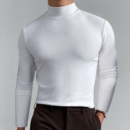 Marsilio™ – Men’s Slim-Fit Sculpting Mock Turtleneck