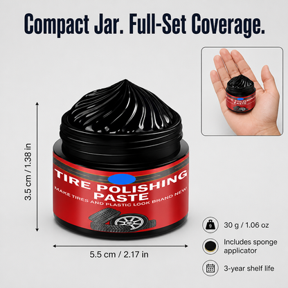 ObsediaBlack™ — Restore Dull Tires to Fresh, Just-Detailed Black in Minutes