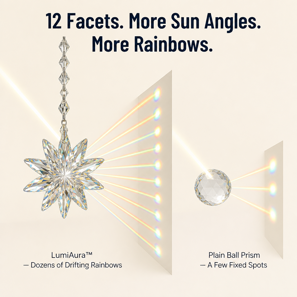 LumiAura™ — Transform Every Window Into a Daily Spectrum Light Display
