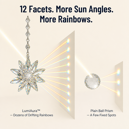 LumiAura™ — Transform Every Window Into a Daily Spectrum Light Display
