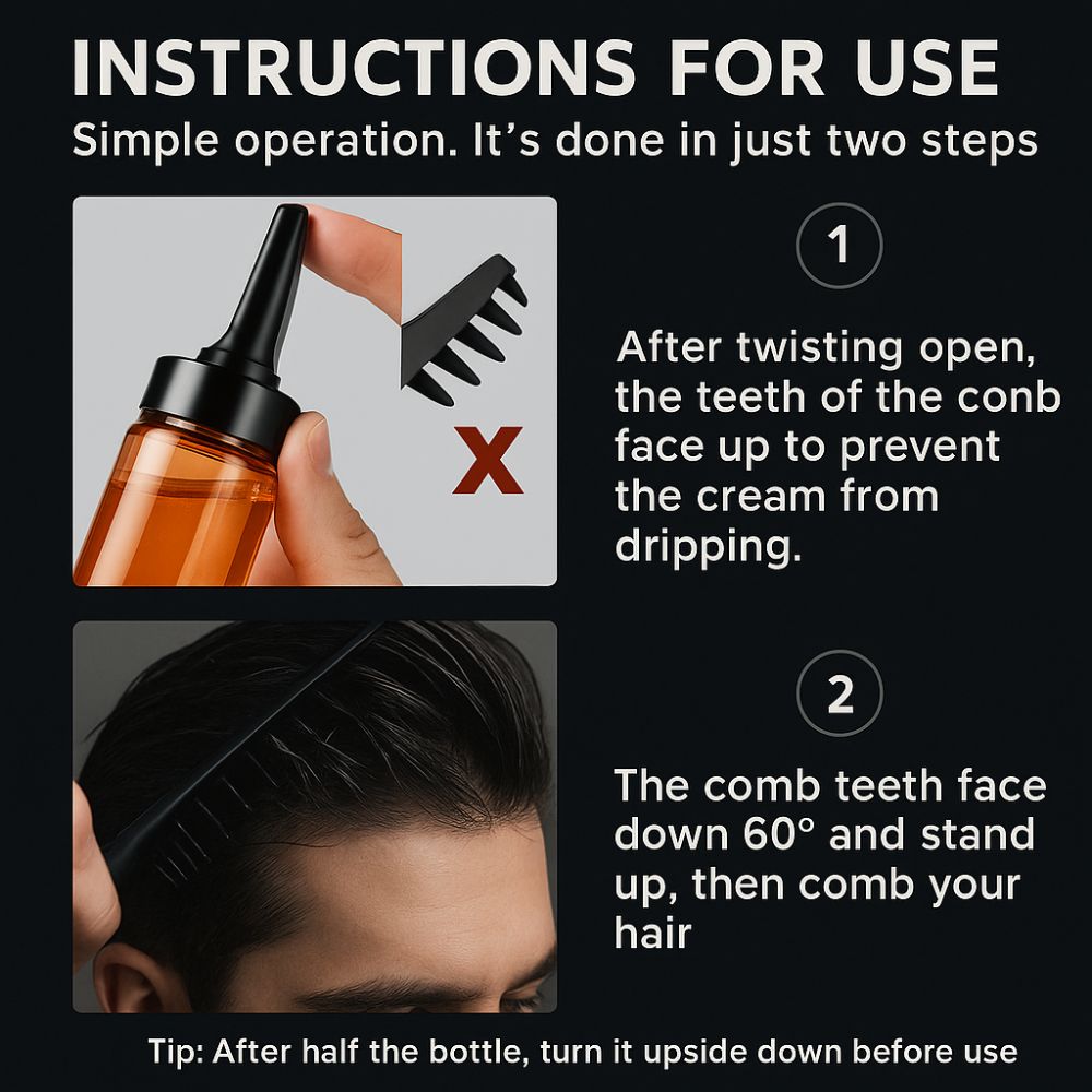 StyleSculpt™ — Command Every Strand with Effortless, All-Day Confidence
