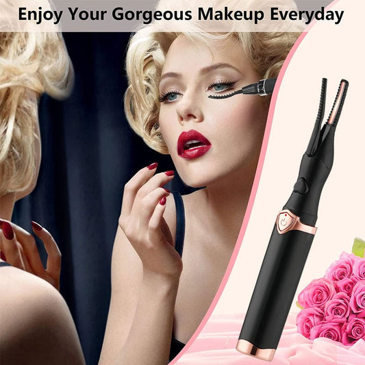 Voltique™ Heated Lash Curler — Effortless, All-Day Lash Lifts That Turn Heads