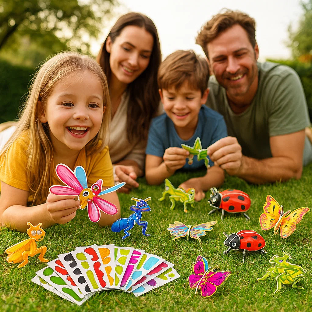VividMorph™ 3D Cartoon Puzzle Set — Ignite Your Child’s Imagination and Build Confidence with Every Snap