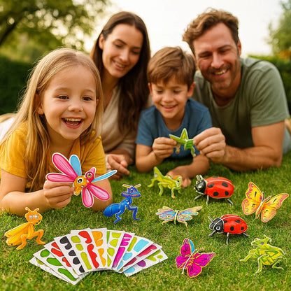 VividMorph™ 3D Cartoon Puzzle Set — Ignite Your Child’s Imagination and Build Confidence with Every Snap