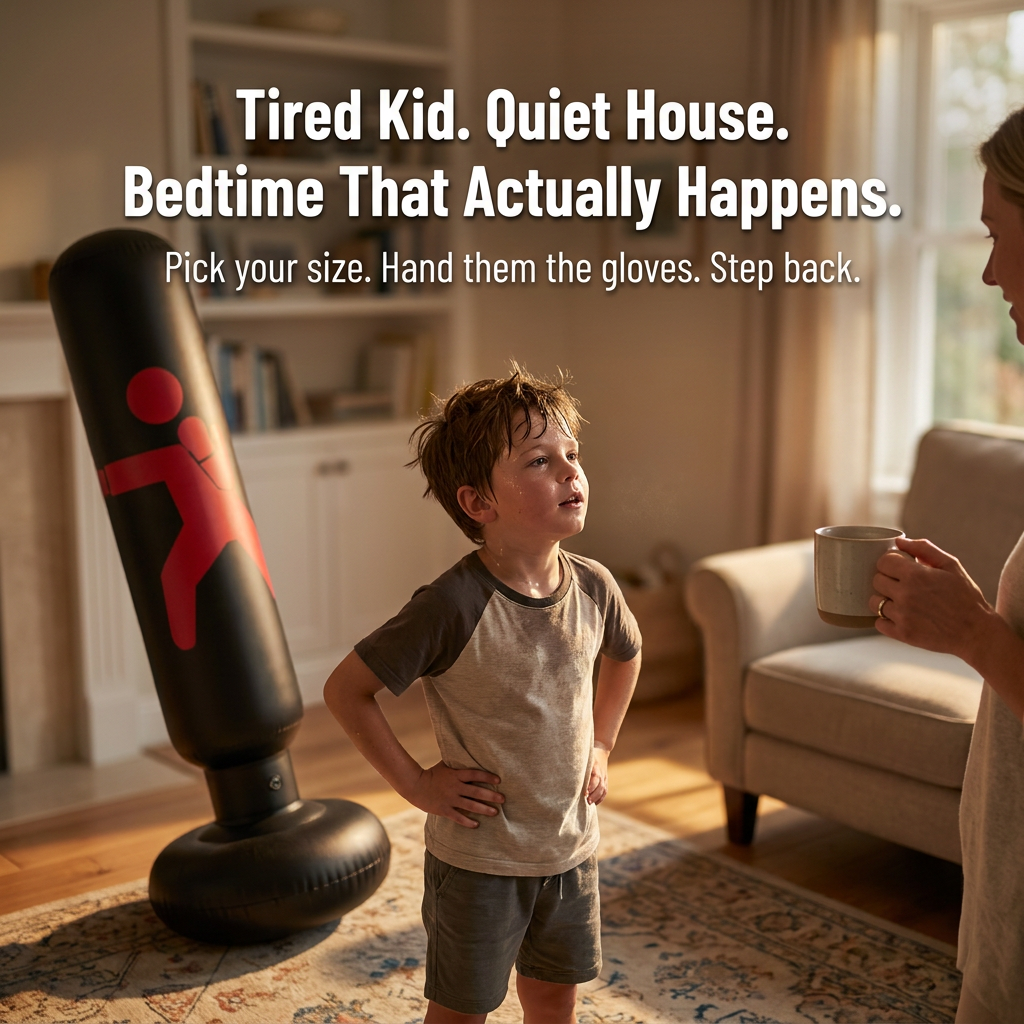 BounceBattler™ — Burn Off Kids' Wild Energy Indoors Without Giving Up Screen Time