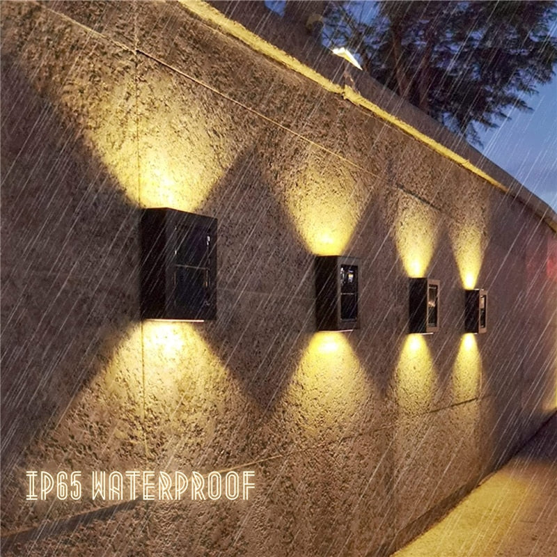 1+1 FREE | SolarWall™ - Premium LED Solar-Powered Wall Light [Final Day Discount]