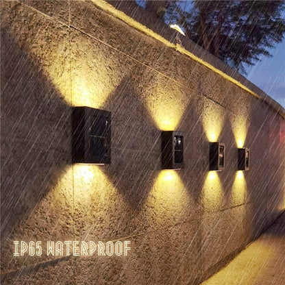 1+1 FREE | SolarWall™ - Premium LED Solar-Powered Wall Light [Final Day Discount]
