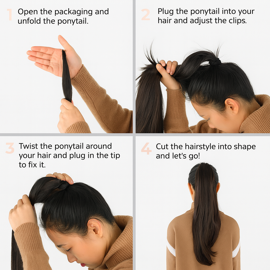 Luxique™ — Instant Volume and Flawless Hold for Head-Turning Ponytails