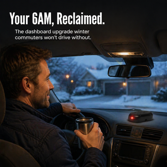 FrostSwift™ — Effortlessly Clear Ice-Covered Windshields in Minutes Without Scraping