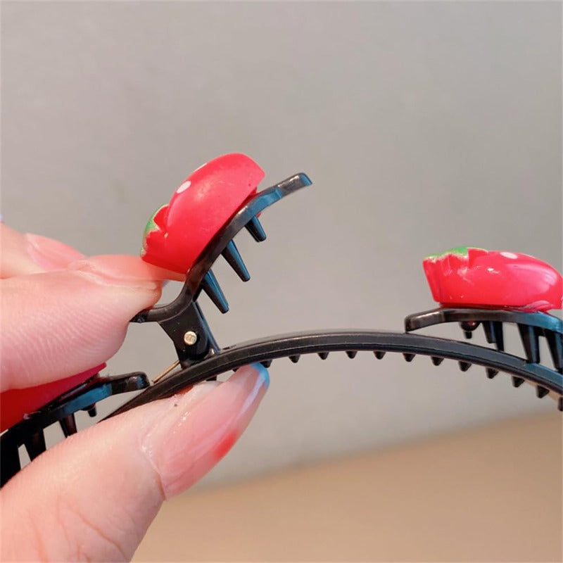 GlimmerPetal™ Hairpin Headband Set — Light-Up Her Look with All-Day Comfort and Magical Style