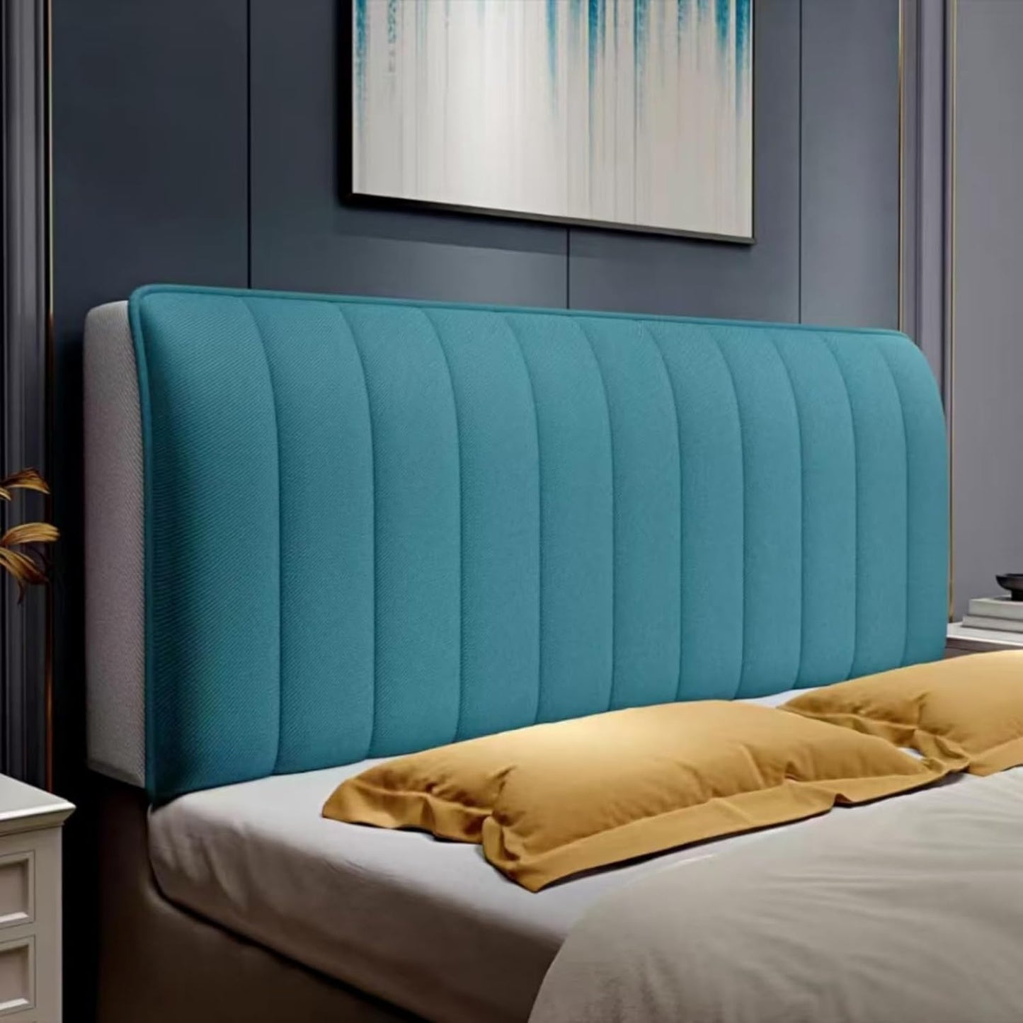 ShieldEase™ — Effortless Headboard Protection for a Spotless, Cozy Retreat Every Night