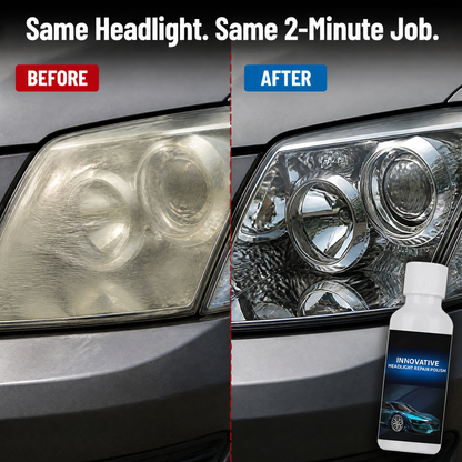 RadianceGuard™ — Remove Yellow Cloudiness and Drive with Spotless Headlights