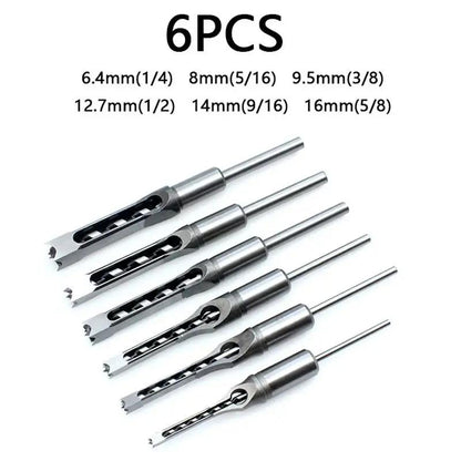 ForgeEdge™ Square Hole Drill Bits — Effortless Precision Cuts That Make Every Project Shine