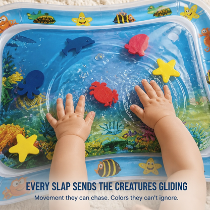 MarinaSplash™ — Flip Tummy Time Tears Into 10 Minutes of Belly Giggles