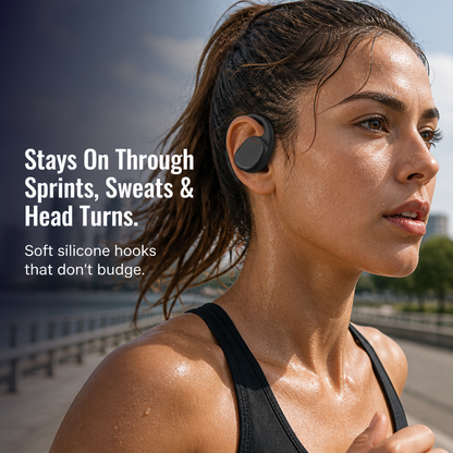 PulseWave™ Open-Ear Wireless Earbuds — Freedom to Feel Every Beat and Stay Safe on Every Run