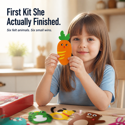 WhizKidz StitchCraft™ — Swap Screen Fights for Calm, Engaged Crafting That Endures