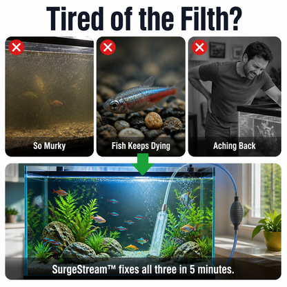 SurgeStream™ — Clear 30L of Tank Sludge in Just 5 Minutes