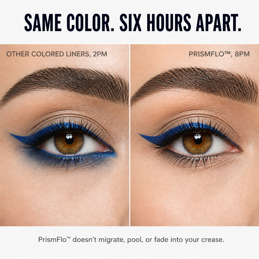 PrismFlo™ — Apply 10 Vivid Eye Shades That Stay Put Until Removed