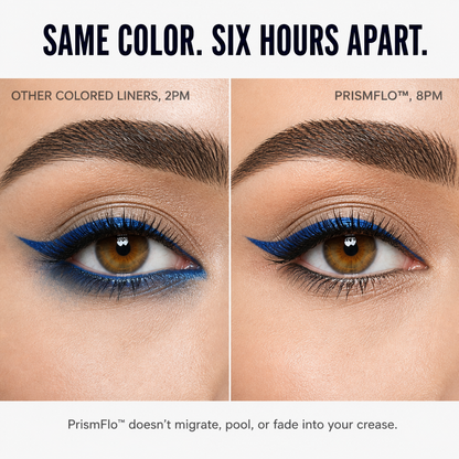 PrismFlo™ — Apply 10 Vivid Eye Shades That Stay Put Until Taken Off
