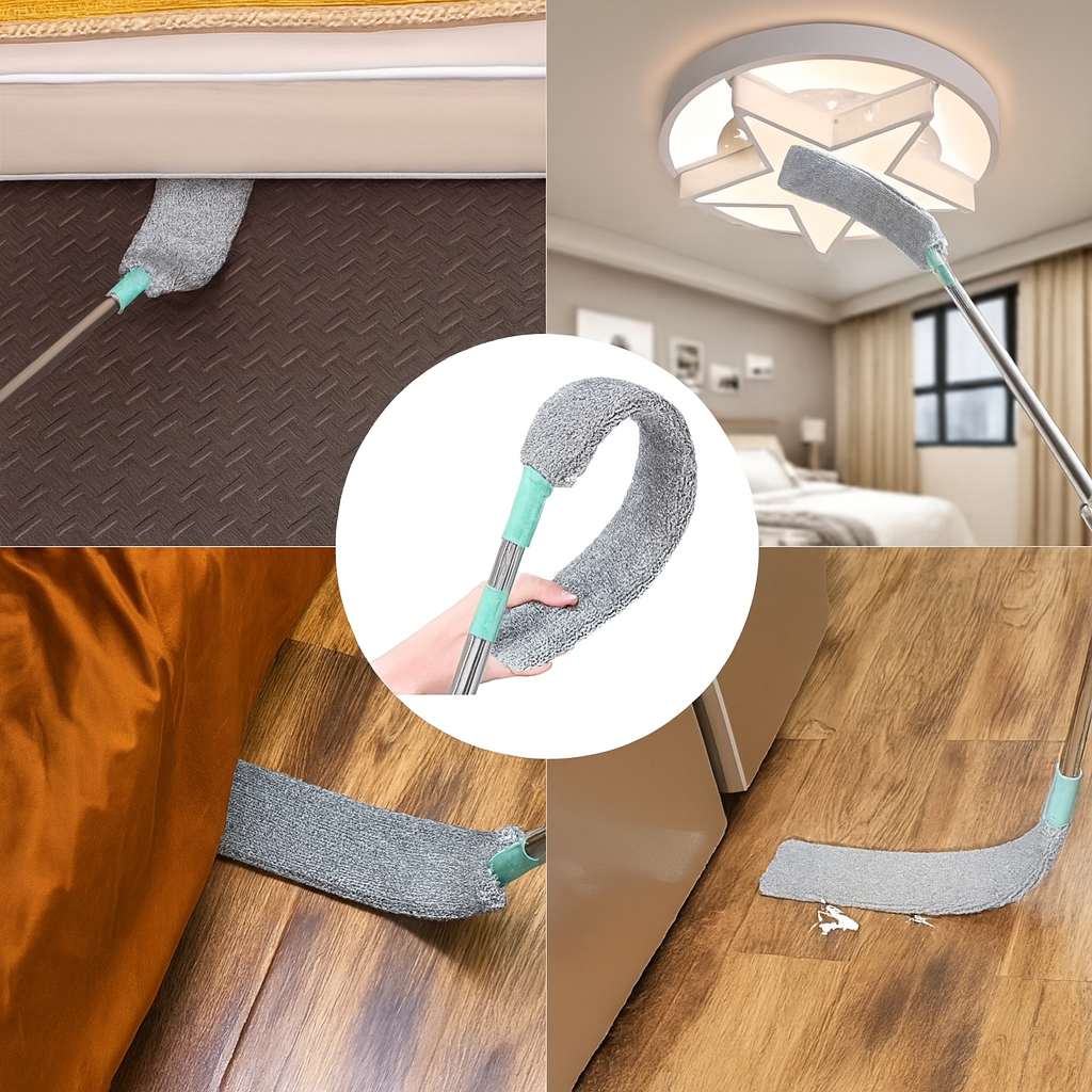 GlideFlex™ — Clean Every Hidden Spot Without Strain or Struggle