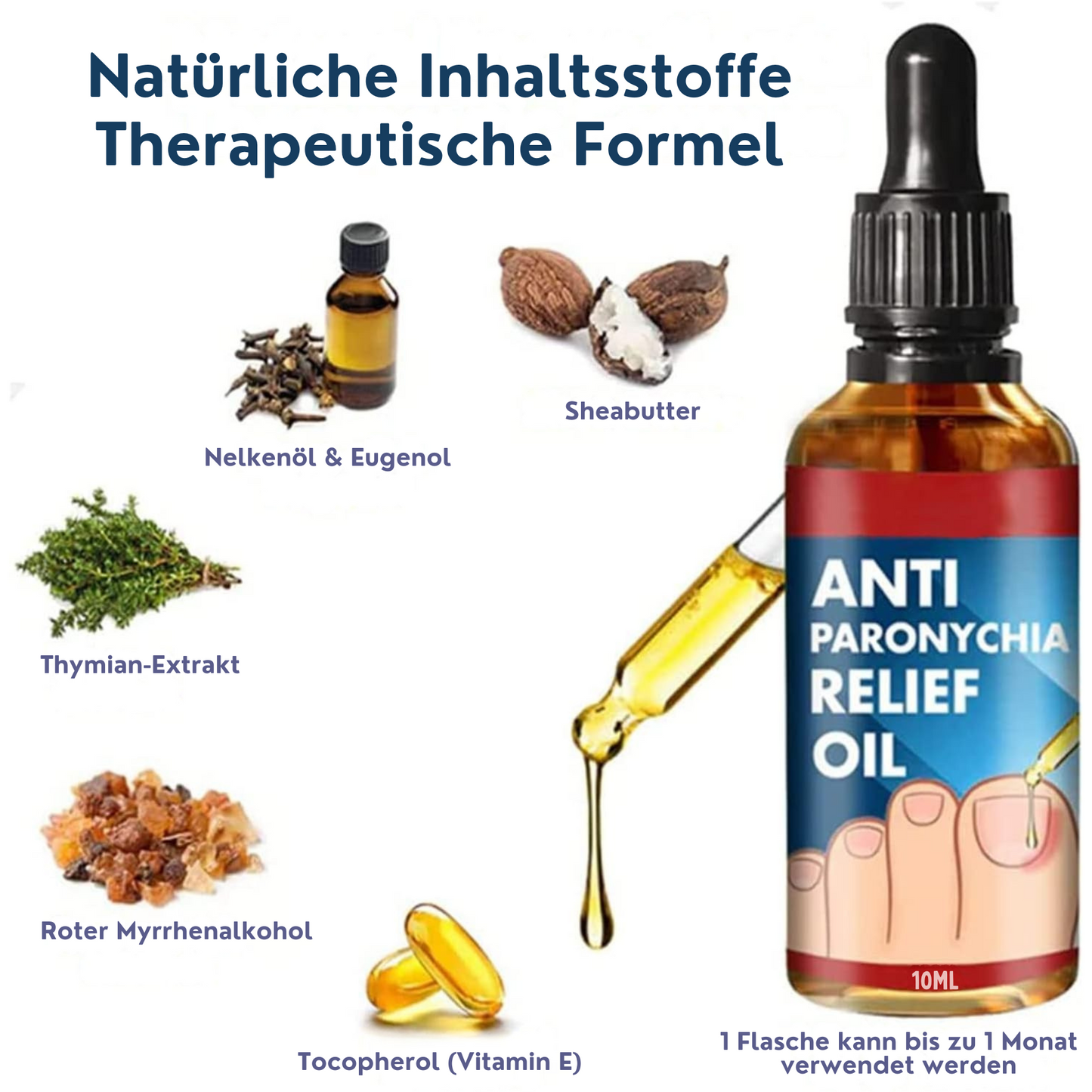 1+1 FREE | NägelBeruhigen™ Anti-Paronychia Treatment Oil
