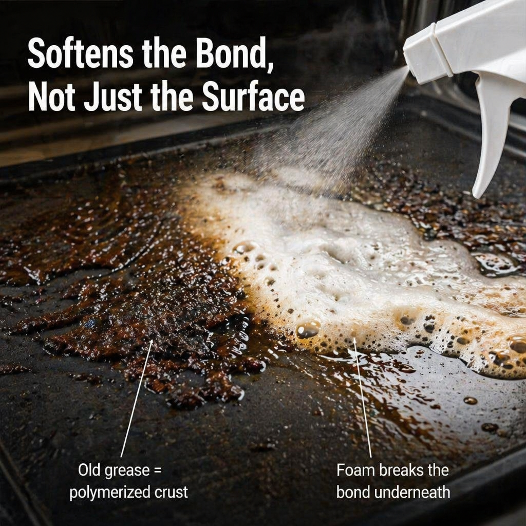 FlareClean™ — Melt Away Year-Old Oven Grime in Just 5 Minutes