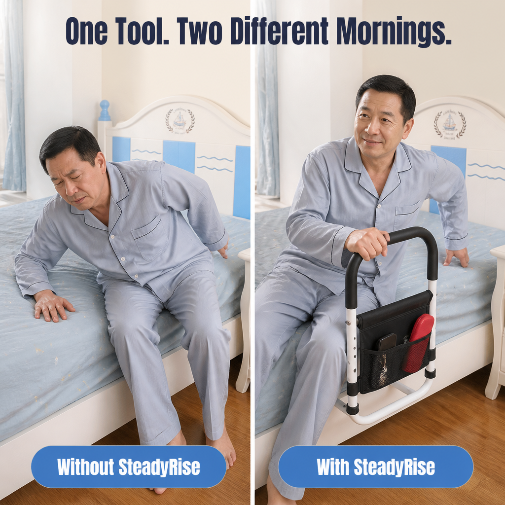 SteadyRise™ — Get Up From Bed Without Asking for Assistance