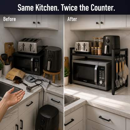 MaxiLift™ — Unlock Rock-Solid Counter Space and Clutter-Free Cooking Bliss