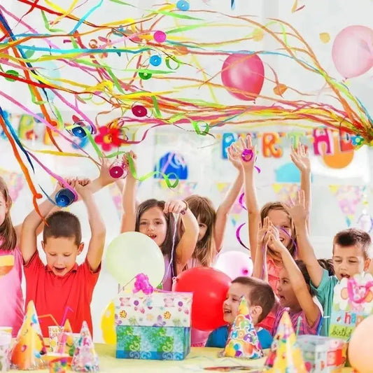 Paper Throw Streamers – Vibrant Fun Without the Mess of Confetti