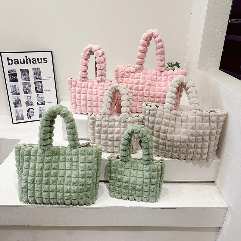 CozyChic Soft Plush Tote