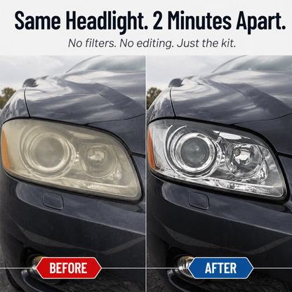 LumiVanta™ — Erase Yellow Haze & Lock in Crystal-Clear Headlights in 2 Minutes