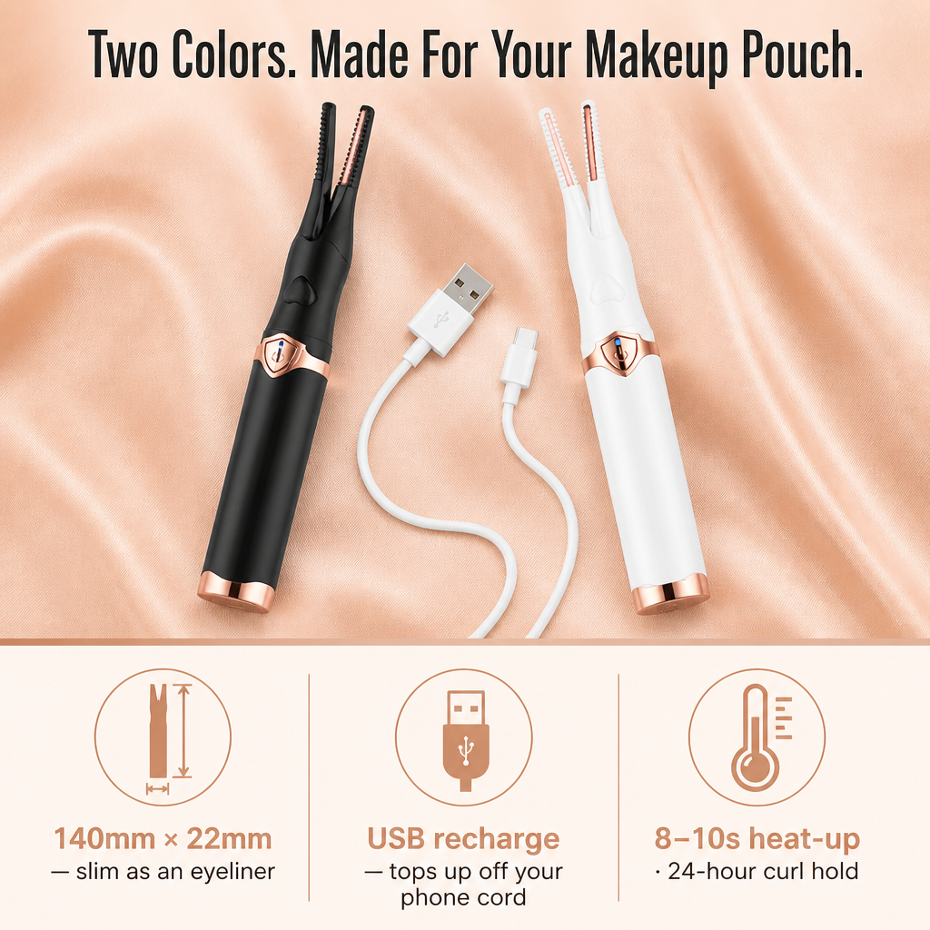 VeluxeCurl™ — Raise Stick-Straight Lashes to a 24-Hour Salon Curl